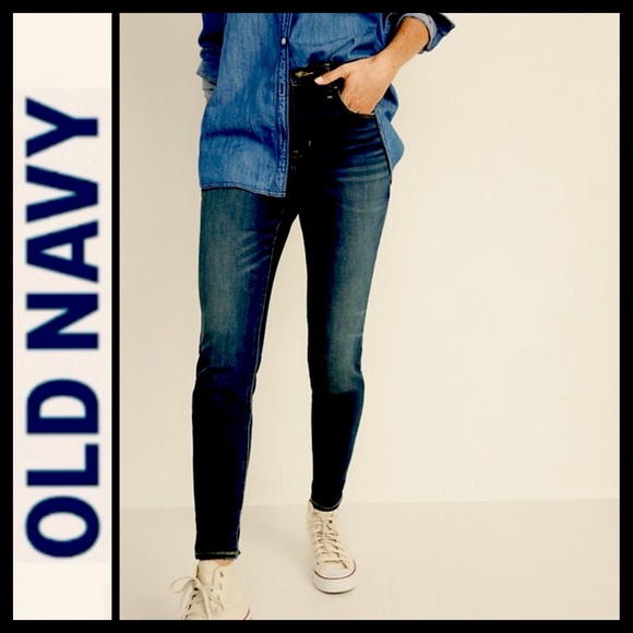 NWT ⭐️HP⭐️Old Navy High Rise Pop Icon Skinny Jeans - Picture 7 of 7